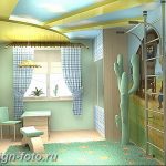 Интерьер детской для маль 02.12.2018 №527 - photo Interior nursery - design-foto.ru